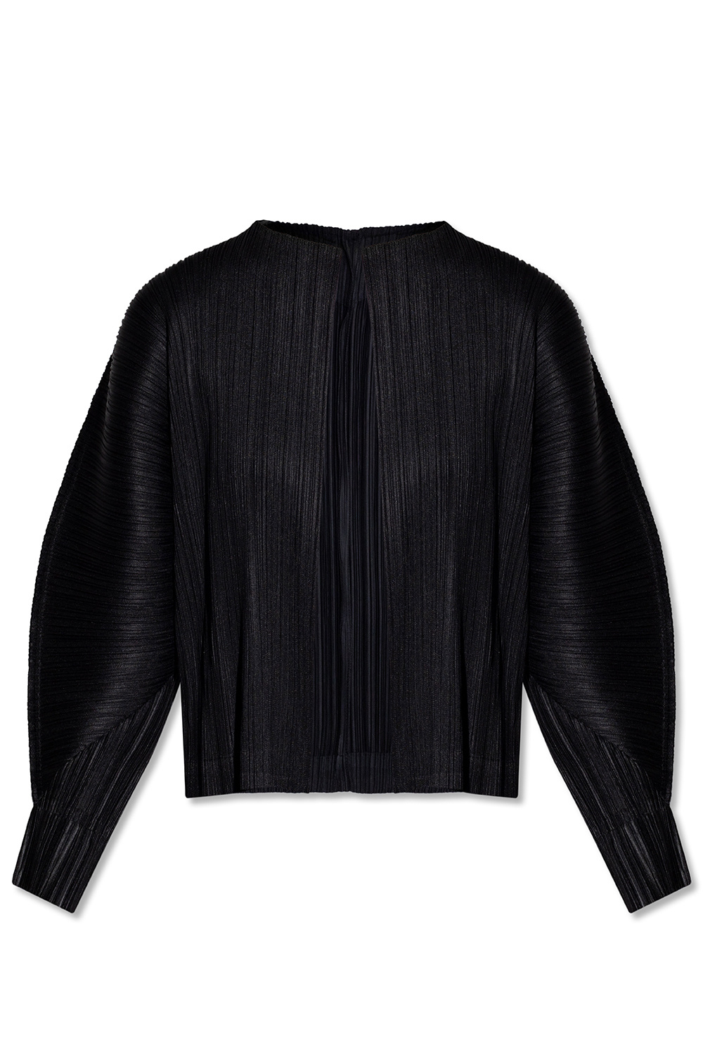 RIB PLEATS CARDIGAN – MIO